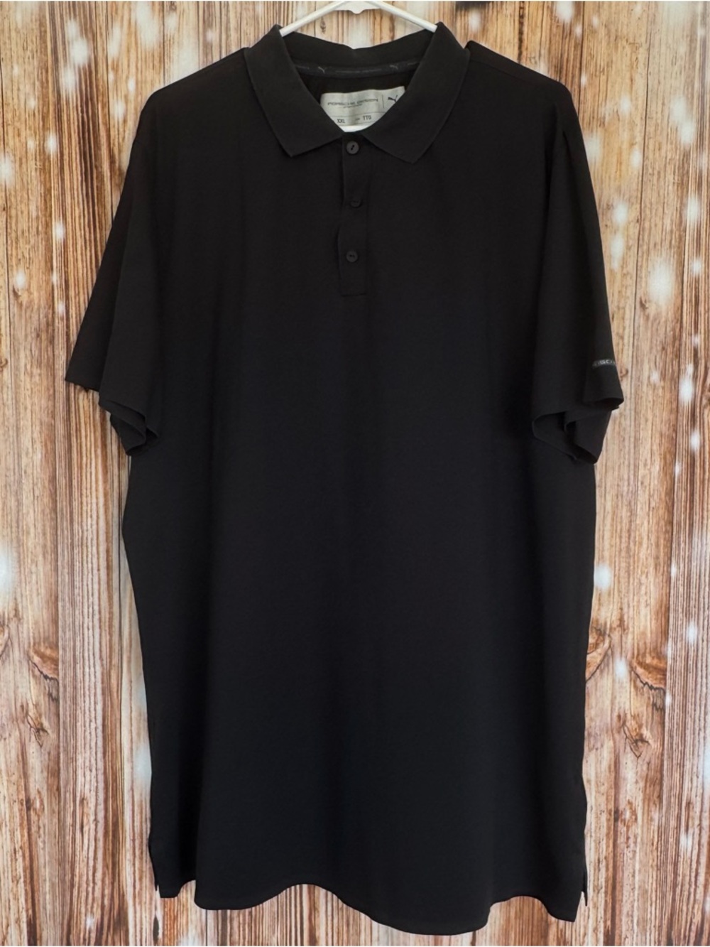 Puma Porsche Design Sportswear Black Polo